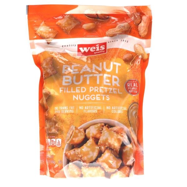 slide 1 of 1, Peanut Butter & Co. Filled Pretzels, 24 oz