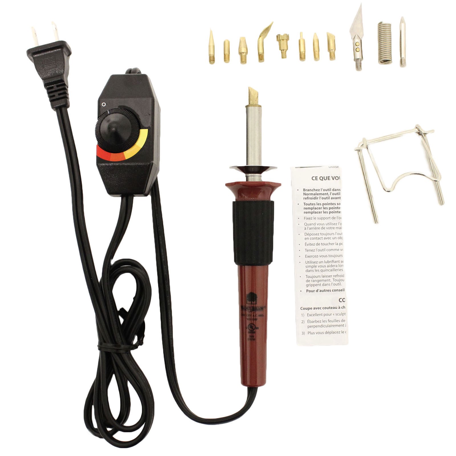 slide 3 of 6, Walnut Hollow Creative Versa-Tool, heats to 950° f