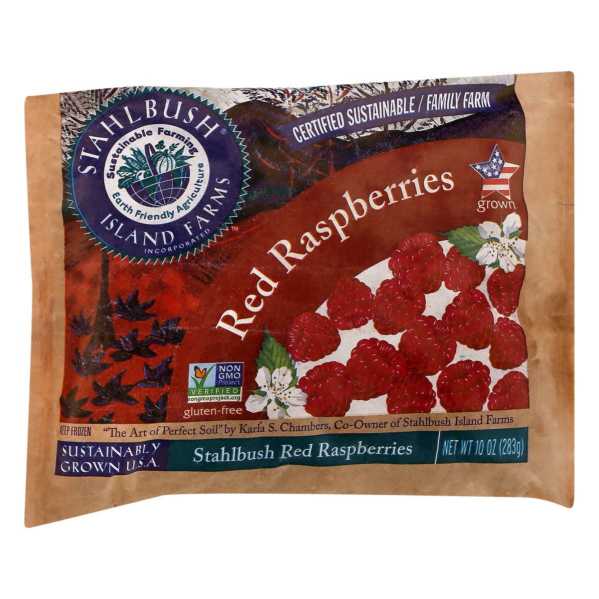 slide 7 of 13, Stahlbush Island Farms Red Raspberries 10 oz, 10 oz