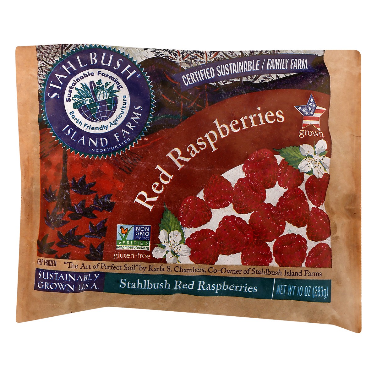 slide 6 of 13, Stahlbush Island Farms Red Raspberries 10 oz, 10 oz