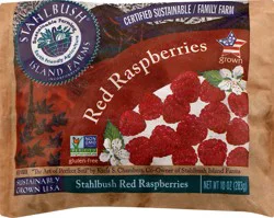 Stahlbush Island Farms Red Raspberries 10 oz