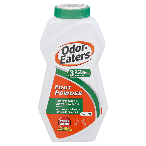 slide 1 of 1, Odor-Eaters Foot Powder, 6 oz