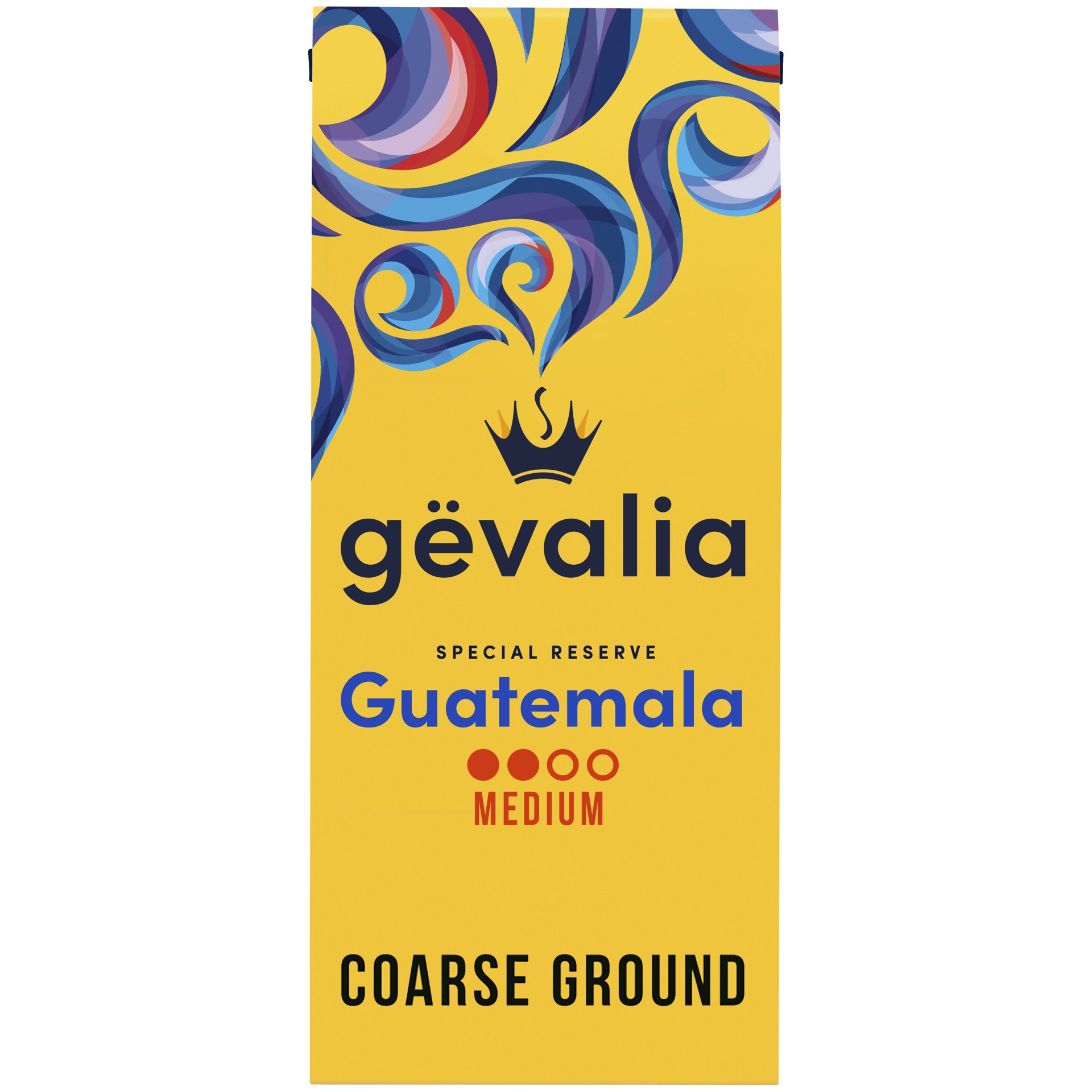 slide 1 of 4, Gevalia Special Reserve Guatemala Coarse Ground Coffee, Caffeinated, 10 oz