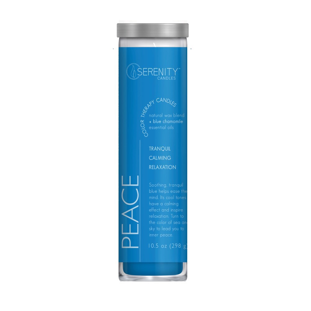 slide 1 of 1, House Of Velas Serenity Peace Candle, 10.5 oz