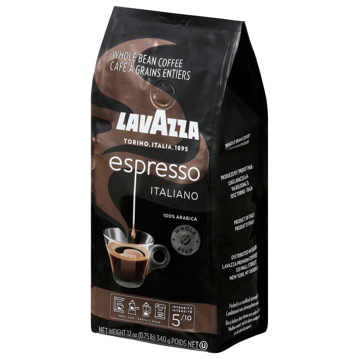 slide 3 of 9, Lavazza Espresso Italiano Whole Bean, 12 oz