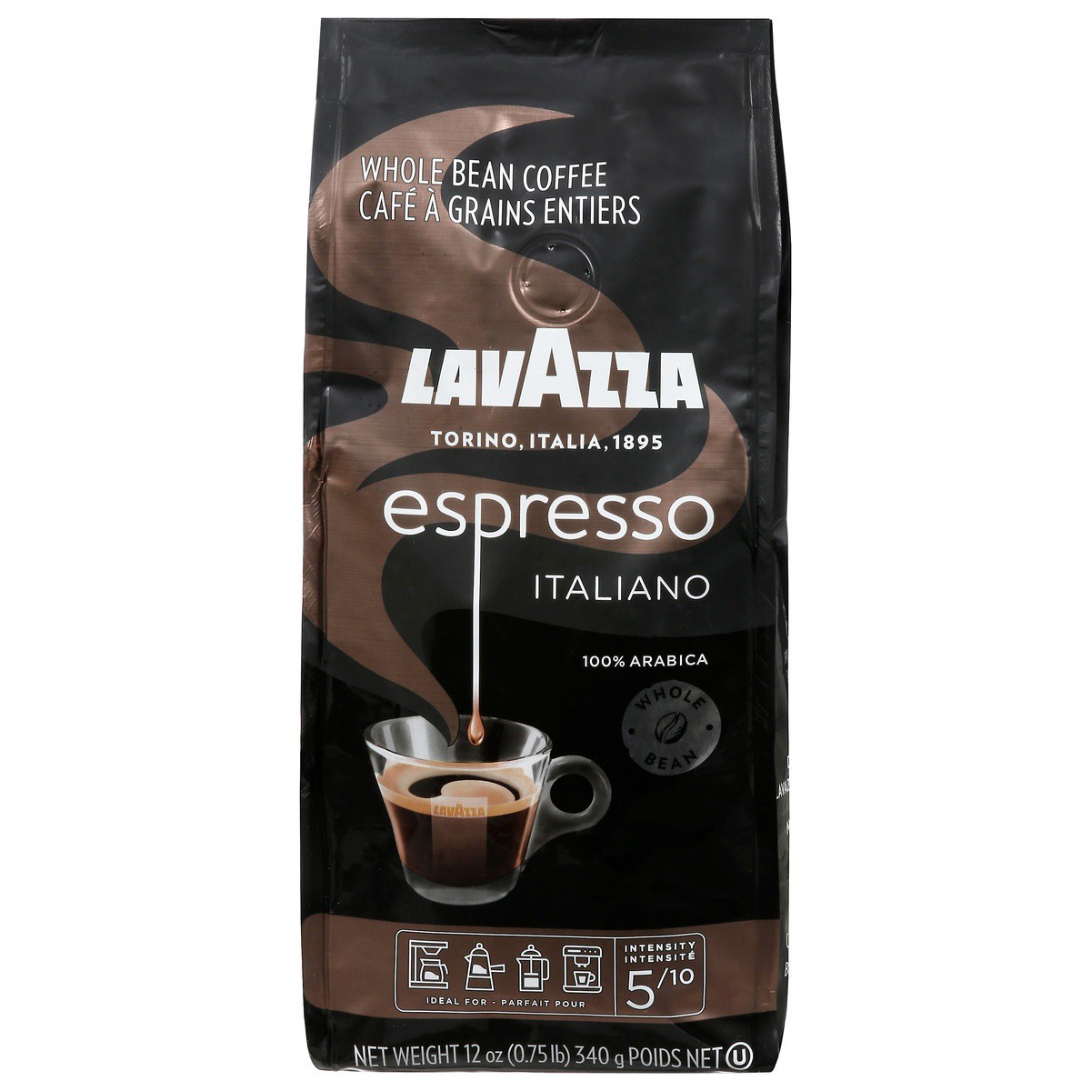 slide 1 of 9, Lavazza Espresso Italiano Whole Bean, 12 oz