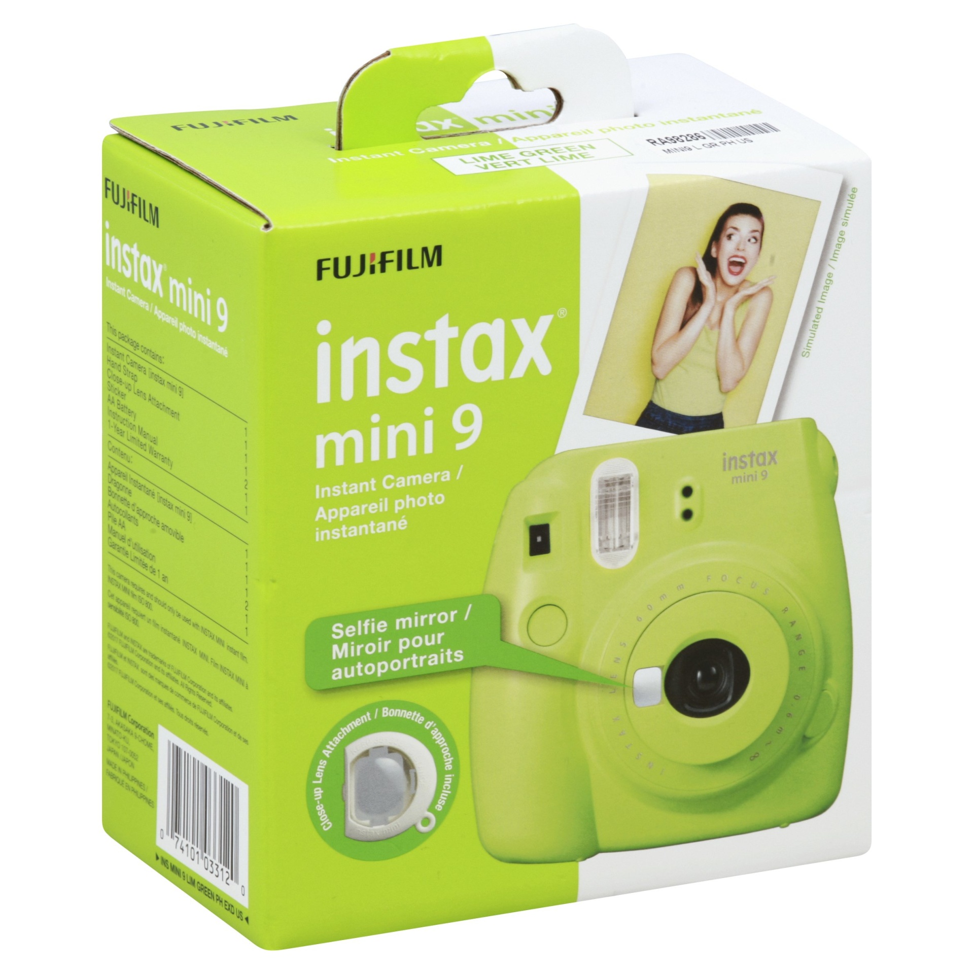 slide 1 of 1, Fujifilm Instax Mini 9 Camera - Smokey White (16550629), 1 ct