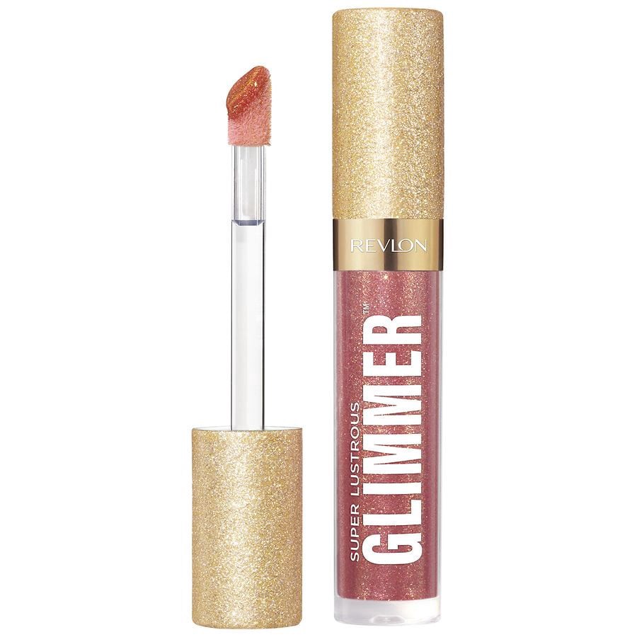 slide 1 of 5, Revlon Super Lustrous Glimmer 005 Glazed Almond Gloss 0.13 fl oz, 0.13 fl oz