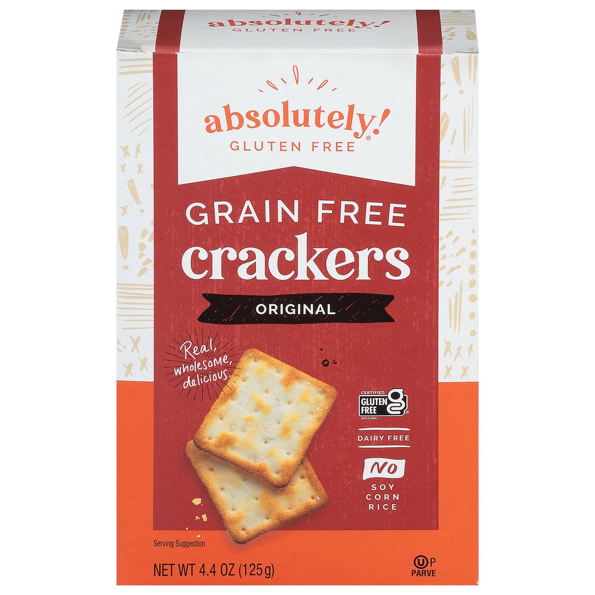 slide 1 of 13, Absolutely Gluten Free Absolutely!® gluten free crackers, original, 4.4 oz