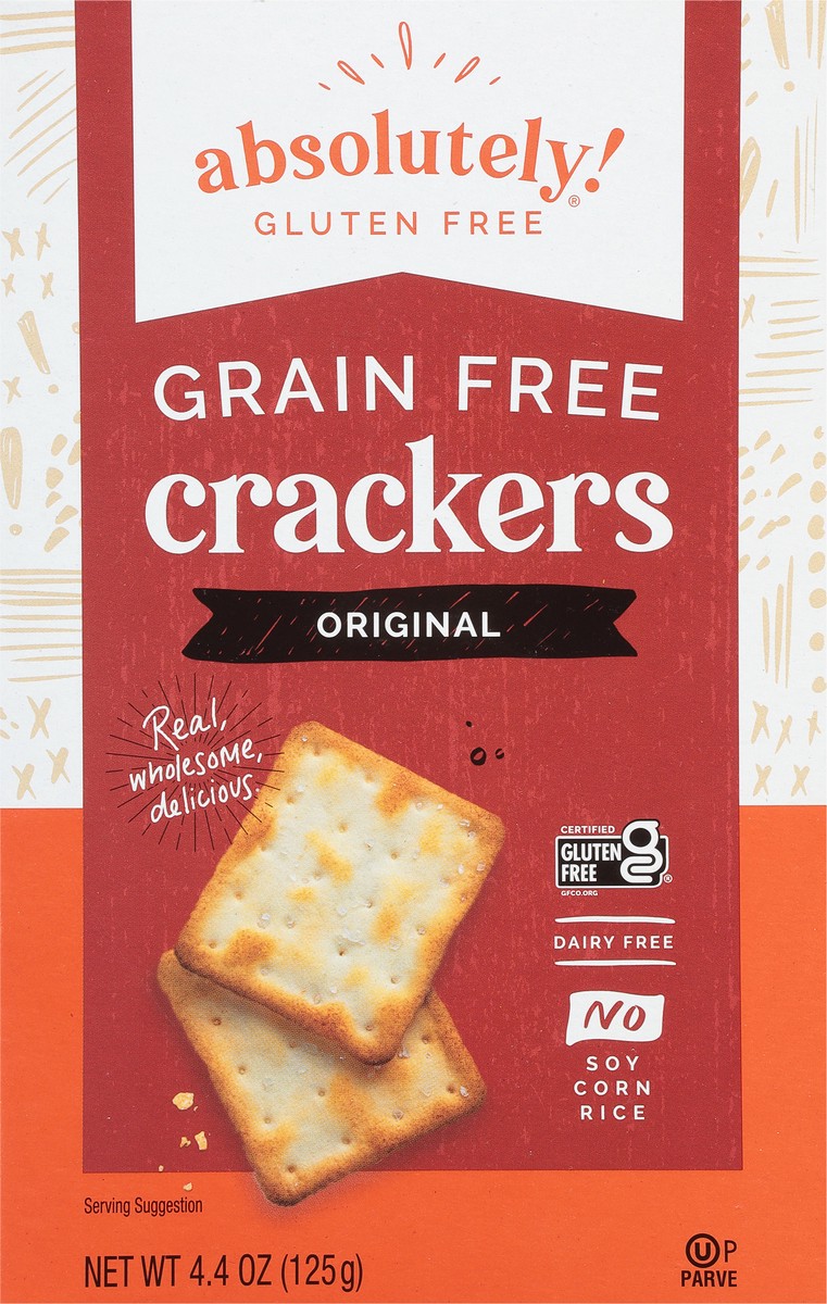 slide 4 of 13, Absolutely Gluten Free Absolutely!® gluten free crackers, original, 4.4 oz