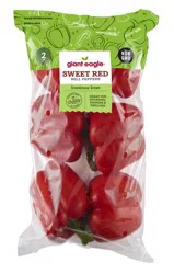 Produce Red Bell Peppers
