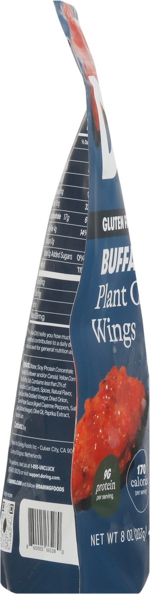 slide 5 of 9, Daring Plant Based Buffalo Chicken Wings, 8 oz
