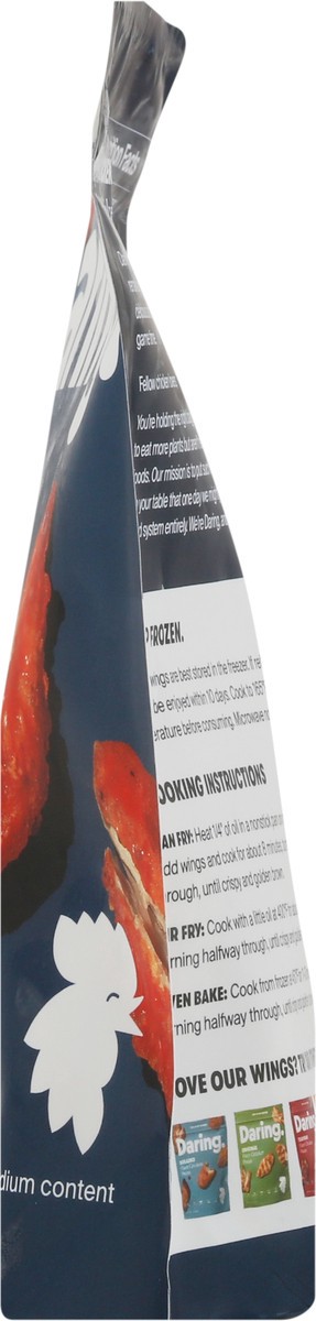 slide 2 of 9, Daring Plant Based Buffalo Chicken Wings, 8 oz