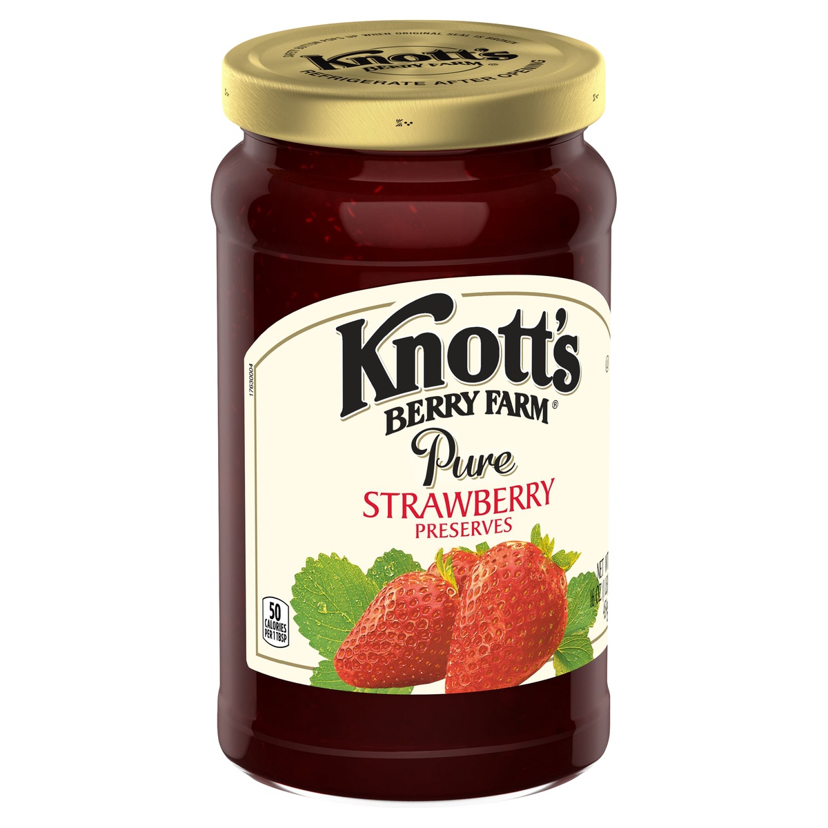 slide 2 of 10, Knott's Strawberry Preserves, 16 oz