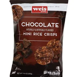 Weis Quality Chocolate Crispy Rice Snacks
