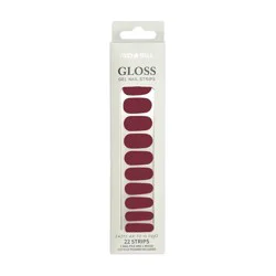 Vivid Tella Burgundy Wine Nail Wrap