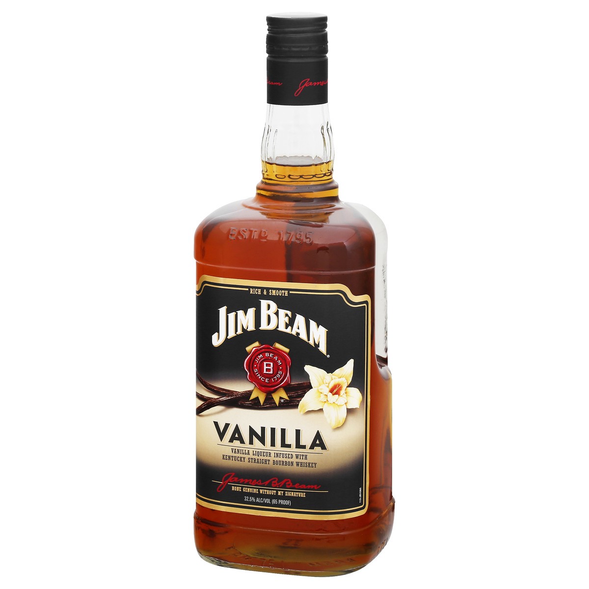 slide 2 of 9, Jim Beam Bourbon Whiskey 1.75 lt, 1.75 liter