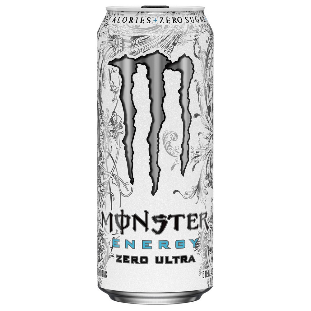 slide 22 of 73, Monster Energy Monster Zero Ultra Energy Drink - 4pk/16 fl oz Cans, 4 ct; 16 oz