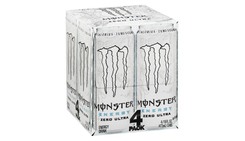 slide 64 of 73, Monster Energy Monster Zero Ultra Energy Drink - 4pk/16 fl oz Cans, 4 ct; 16 oz