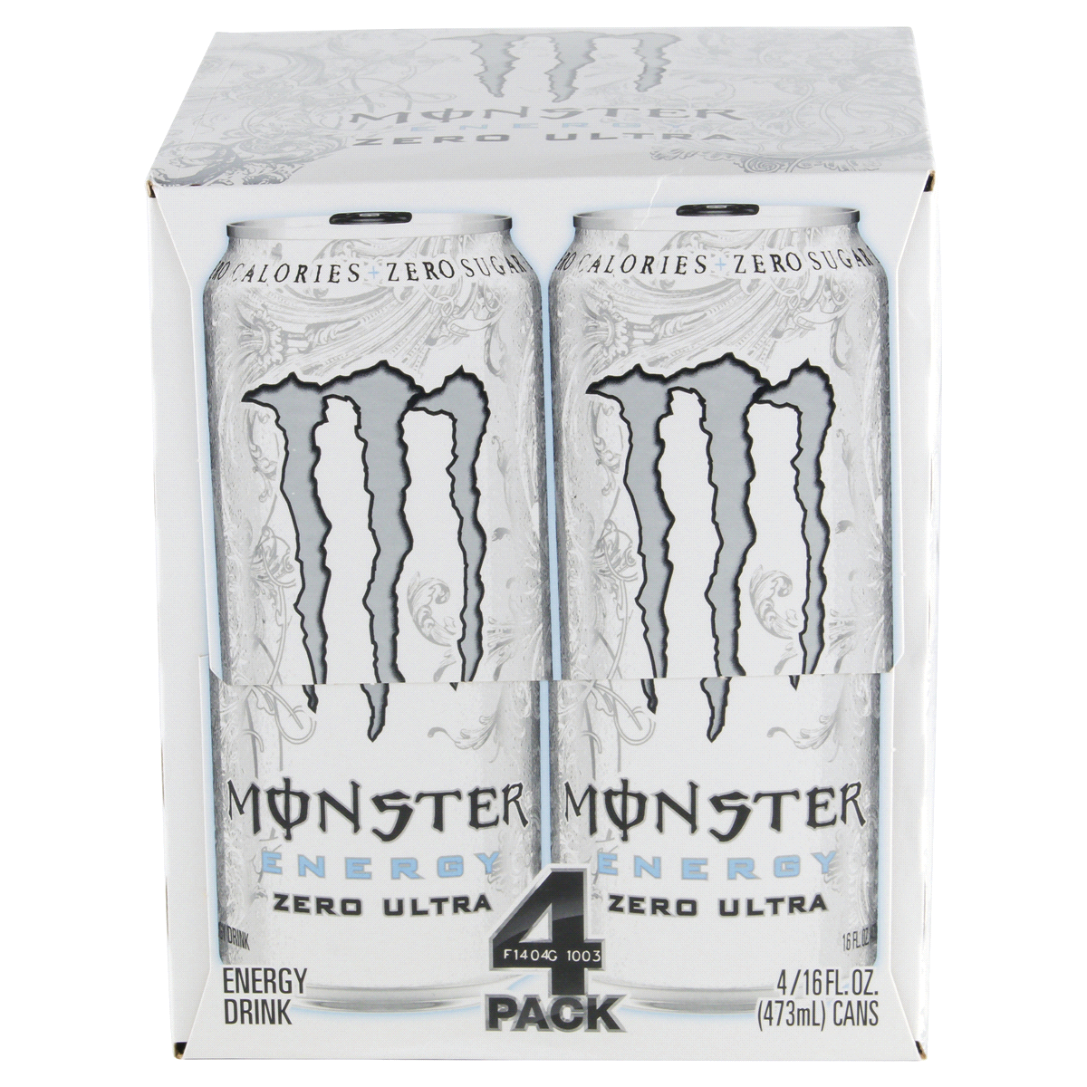 slide 33 of 73, Monster Energy Monster Zero Ultra Energy Drink - 4pk/16 fl oz Cans, 4 ct; 16 oz
