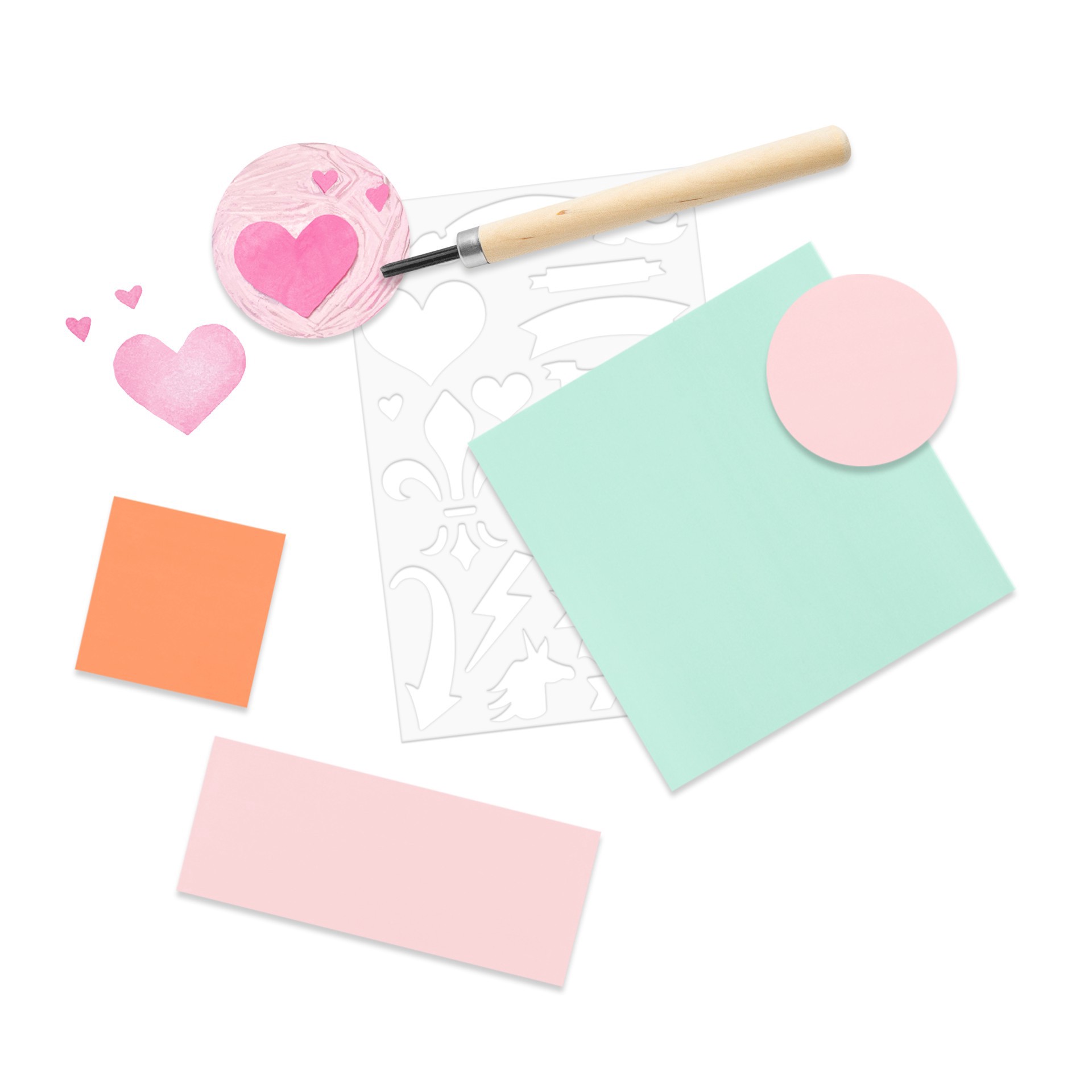 slide 2 of 4, Stamp Carving Kit By Recollections, 4.2 in x 1.7 in