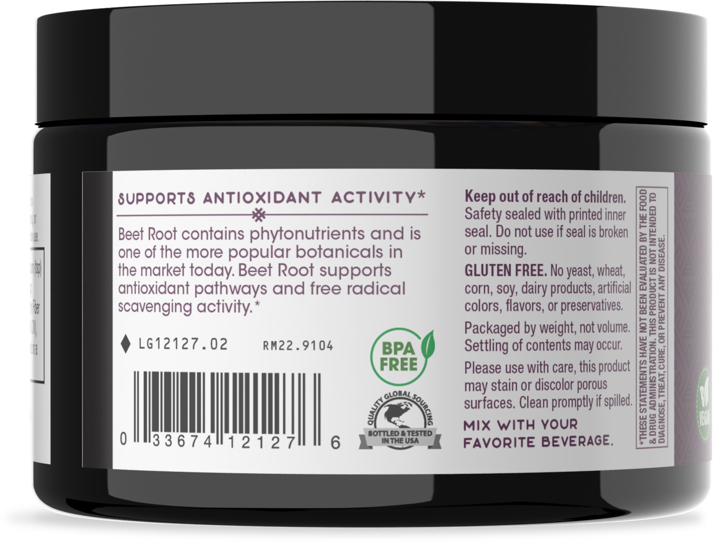 slide 3 of 4, Nature's Way Beet Root Powder, 5 oz