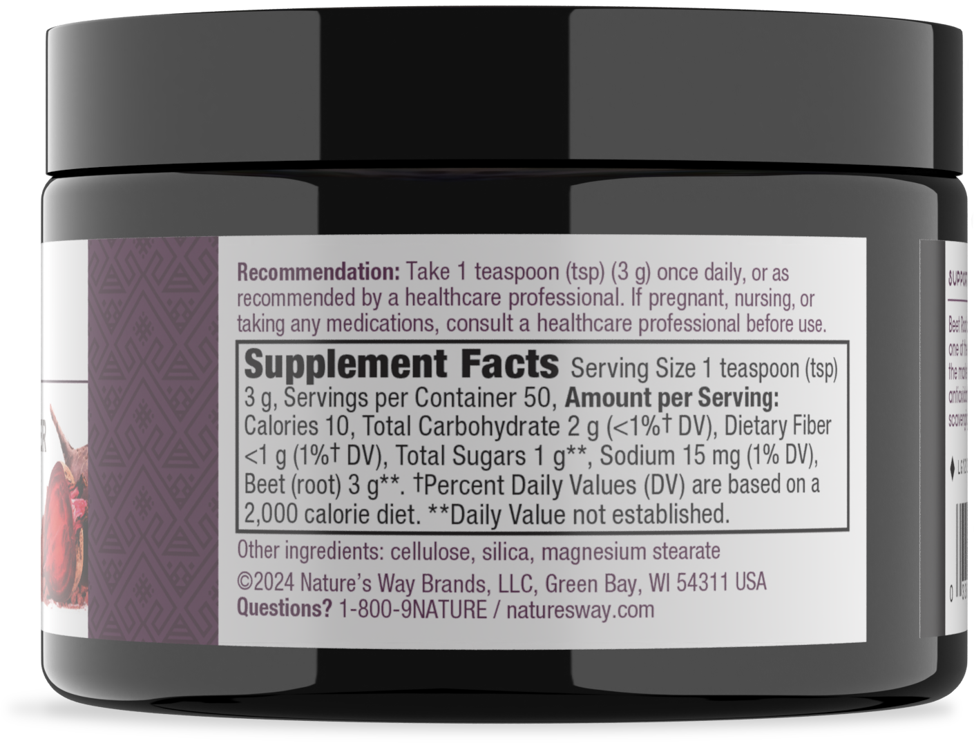 slide 4 of 4, Nature's Way Beet Root Powder, 5 oz