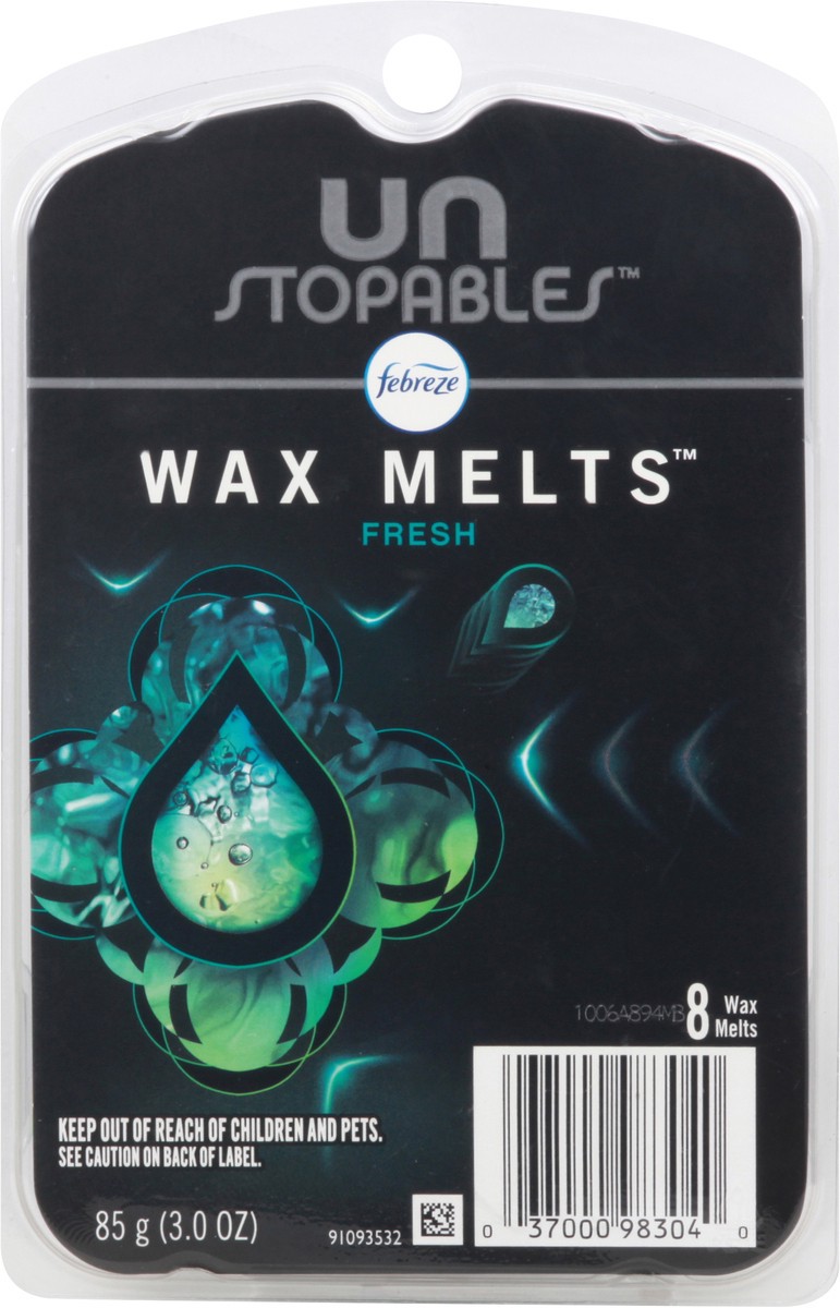 slide 6 of 9, Febreze Unstopables Wax Melts 8 ea Blister Pack, 3 oz
