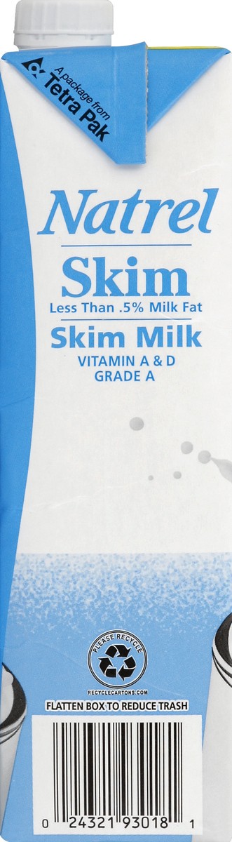 slide 2 of 4, Natrel Skim Milk, 32 fl oz