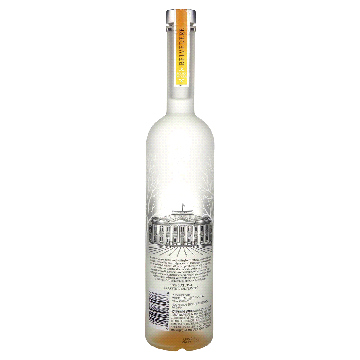 slide 5 of 5, Belvedere Ginger Zest Vodka, 750 ml