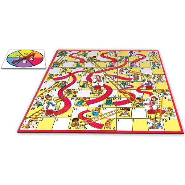 slide 3 of 3, Winning Moves Classic Chutes And Ladders Game, 1 ct