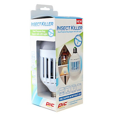 slide 1 of 1, Pic Insect Killer Dual Purpose Bug Zapper with LED Light, 1 ct