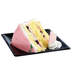 Raley's Meyer Lemon Berry Cake Slice - 1 pc