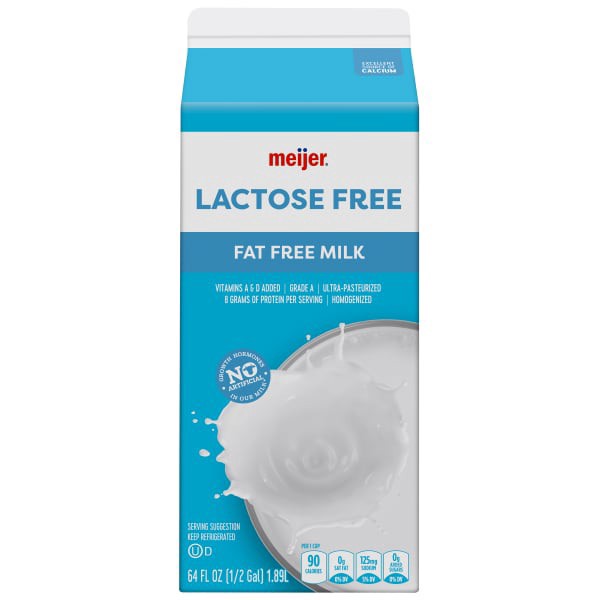 slide 9 of 13, Meijer Lactose Free Milk, 64 fl oz
