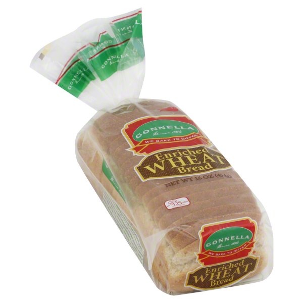 slide 1 of 5, Gonnella Enriched Wheat Bread, 16 oz