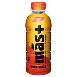 Mas+ by Messi Orange d'Or Hydration Beverage 16.9 fl oz