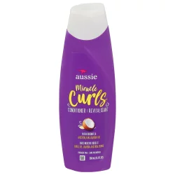 Aussie Miracle Curls Conditioner with Coconut & Jojoba Oil For Curly Hair