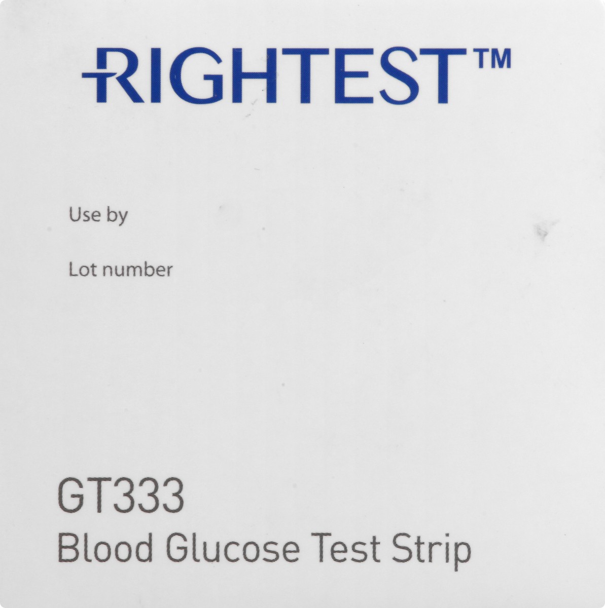 slide 7 of 11, Rightest GT333 Blood Glucose Test Strips 100 ea, 100 ct