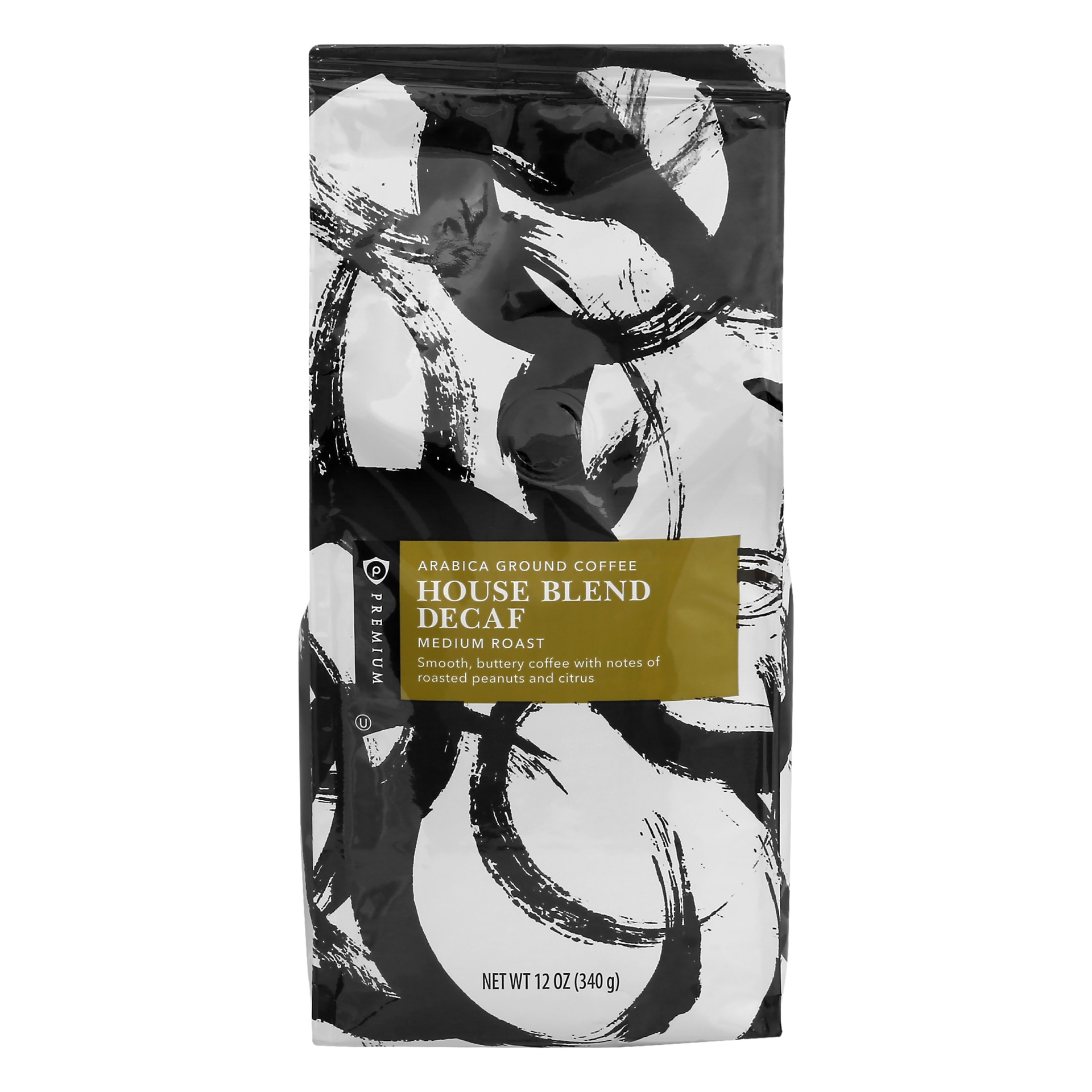 slide 1 of 1, Publix Premium Ground Decaf Medium Roast House Blend Coffee - 12 oz, 12 oz