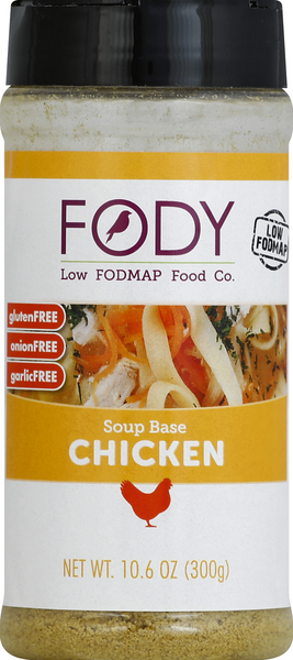 slide 1 of 1, Fody Chicken Soup Base Low Fodma, 10.6 oz