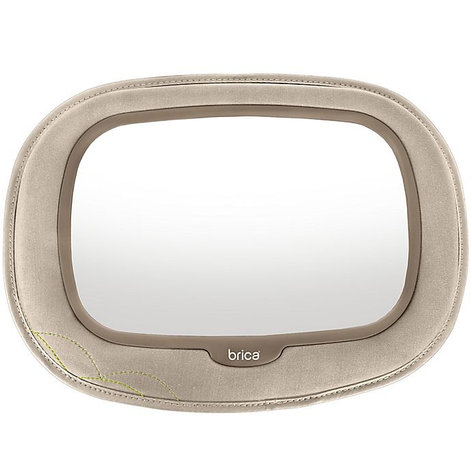 slide 1 of 5, Brica Baby In-Sight Car Back Seat Mega Mirror - Tan, 1 ct
