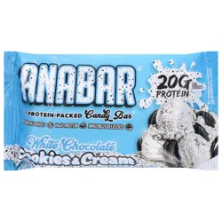 Anabar Cookies & Creme Whole Food White Chocolate Performance Bar 2.29 oz