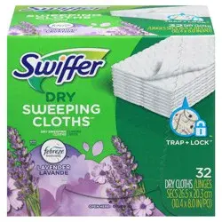 Swiffer Dry Lavender Sweeping Cloths 32 Dry Cloths 32 ea