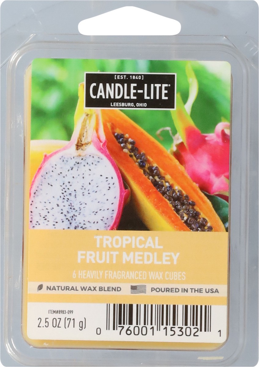 slide 8 of 12, Candle-Lite Tropical Fruit Medley Wax Cubes 6 ea, 6 ct