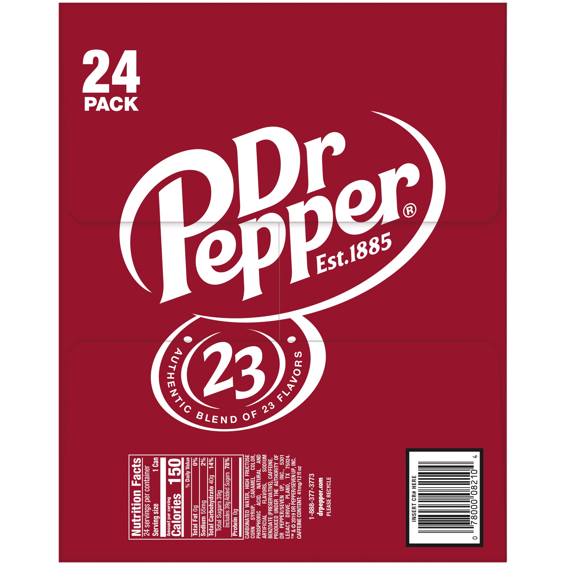 slide 2 of 5, Dr Pepper Soda 24 ea, 24 ct; 12 oz