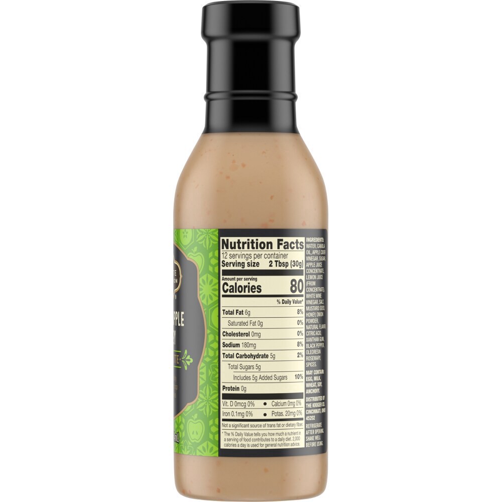 slide 2 of 4, Private Selection Crisp Apple Honey Vinaigrette, 12 fl oz