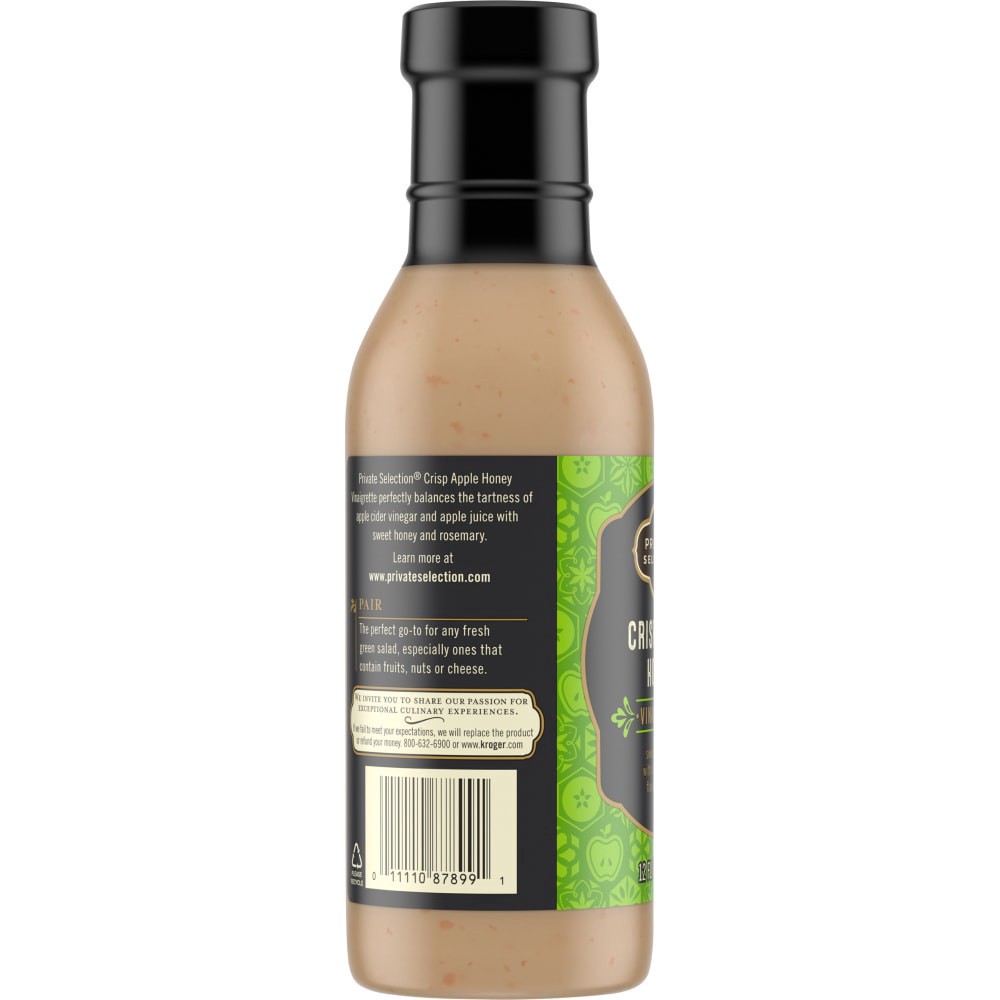 slide 3 of 4, Private Selection Crisp Apple Honey Vinaigrette, 12 fl oz