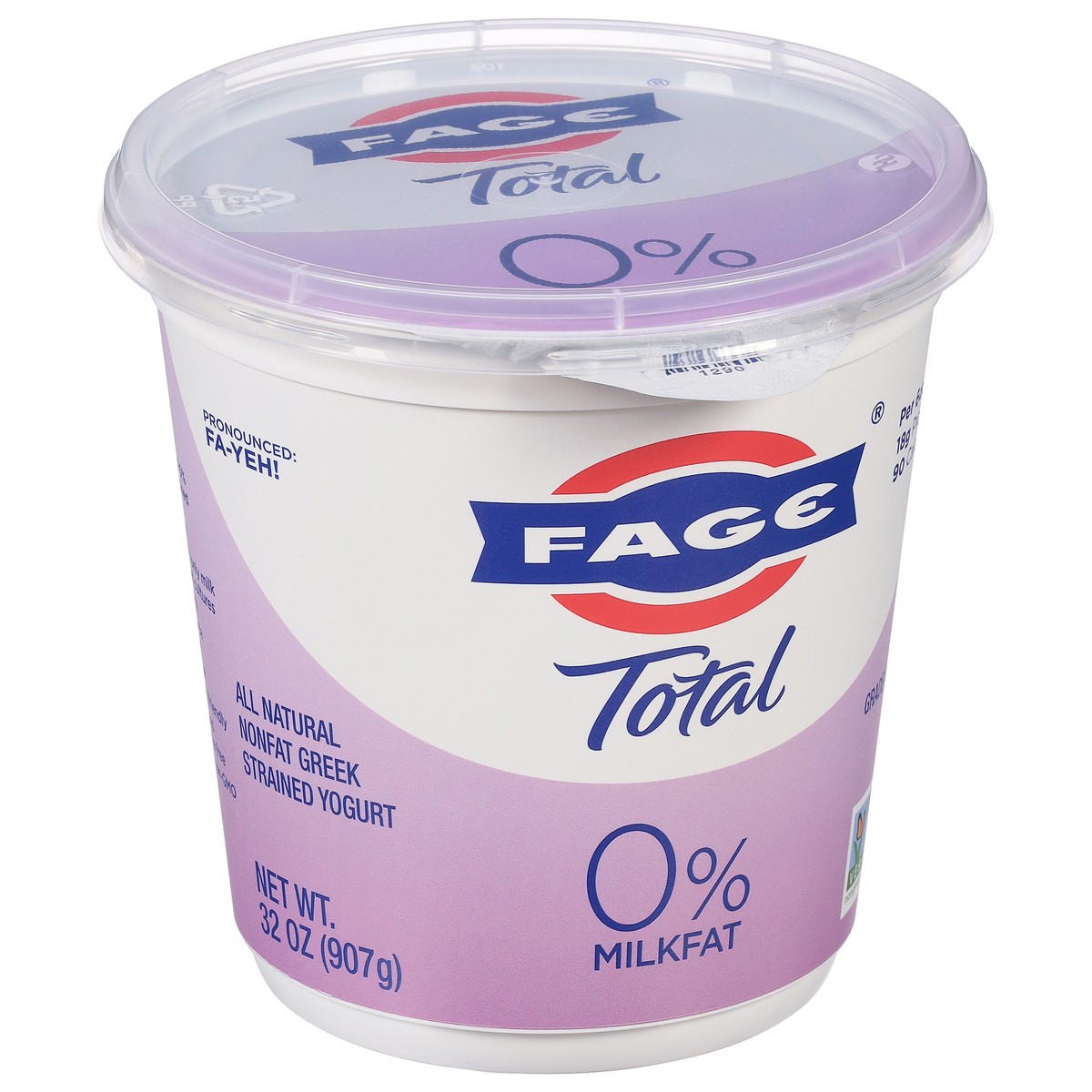 slide 6 of 11, Fage Total Greek Total 0% Greek Yogurt, 32 fl oz