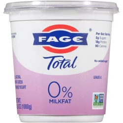 Fage Fat-Free Plain Greek Yogurt