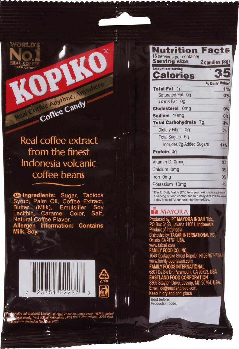 slide 7 of 9, Kopiko Coffe Candy, 4.23 oz